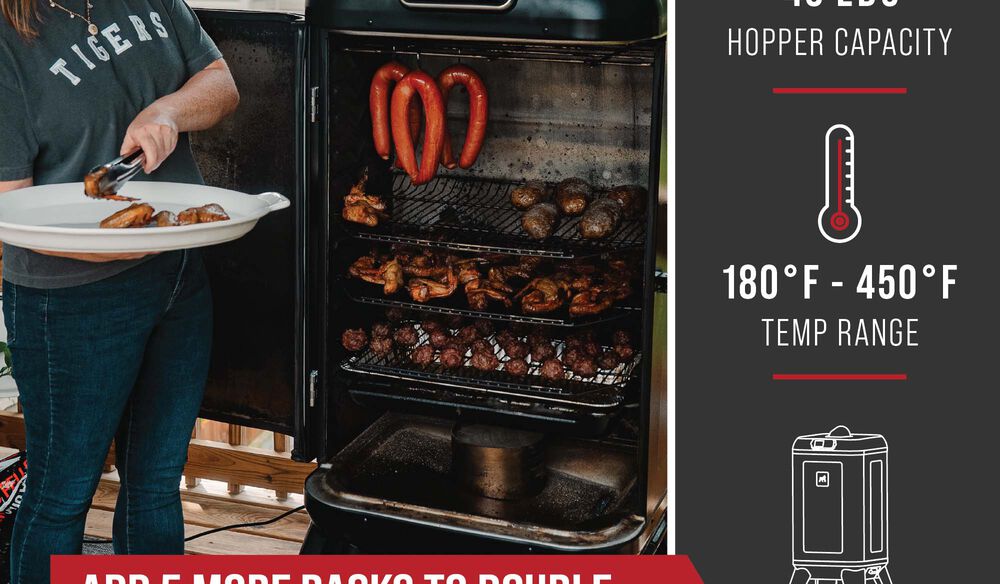 Mammoth Vertical Pellet Smoker