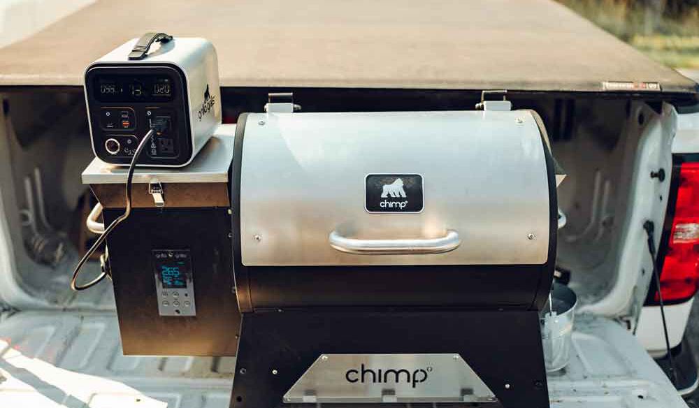 Chimp Tailgater WiFi Wood Pellet Grill