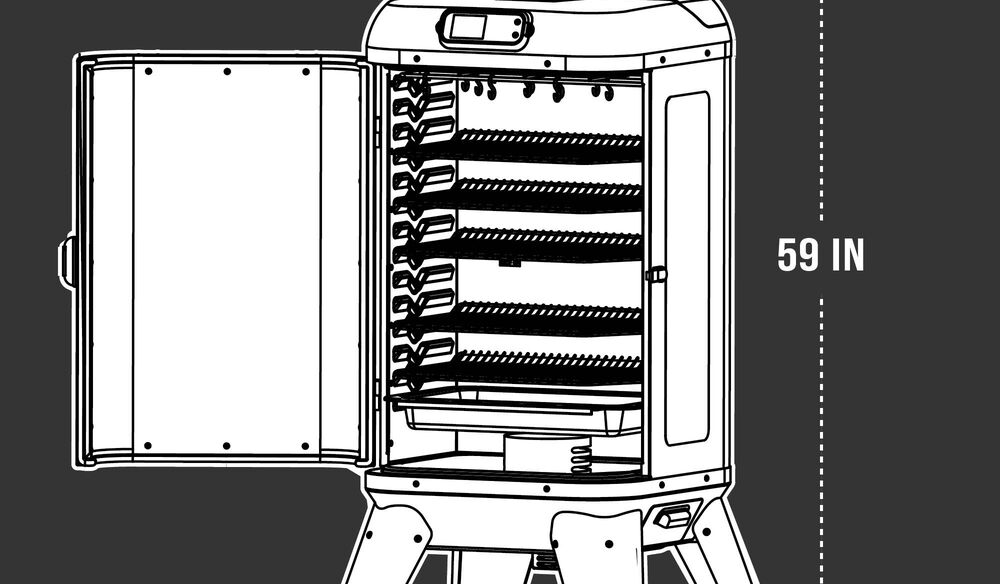 Mammoth Vertical Pellet Smoker