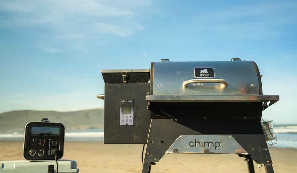 Chimp Tailgater WiFi Wood Pellet Grill