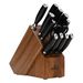 MEAT! Complete Kitchen Knife Set with Knife Block