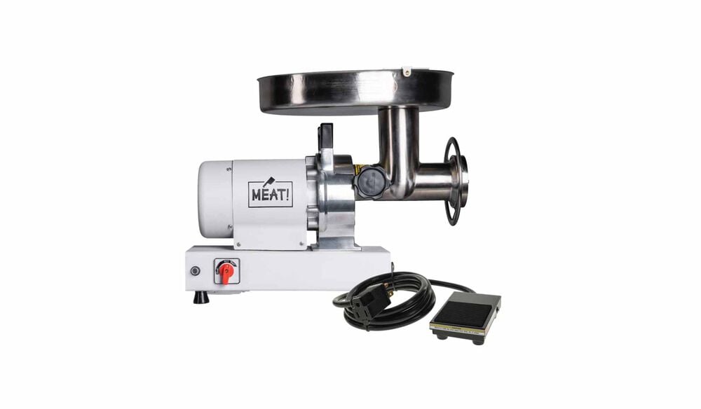 1 HP Grinder + Foot Pedal Bundle