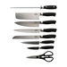 MEAT! Complete Kitchen Knife Set with Knife Block