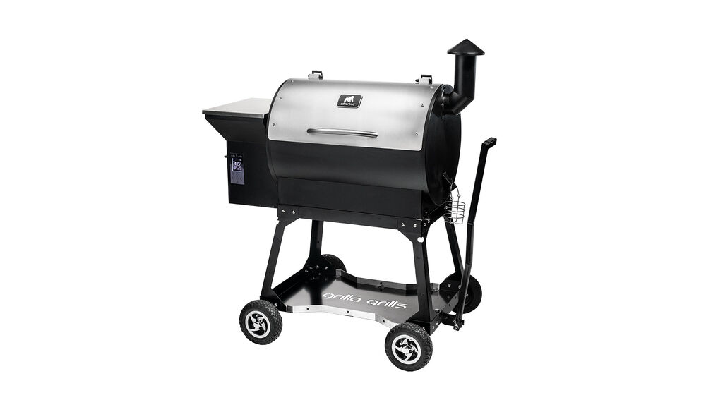Grilla Silverbac All-Terrain Grill + MEAT! 1 HP Grinder Bundle