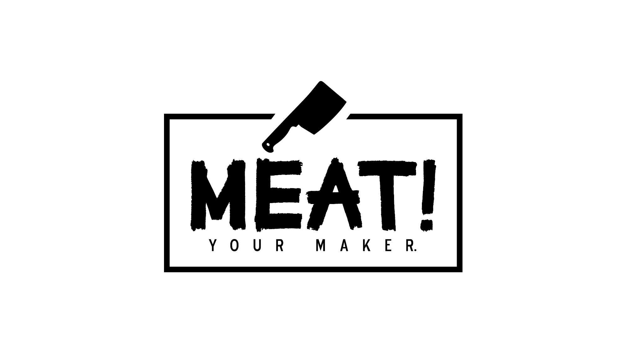 MEAT! Logo Sticker MEAT