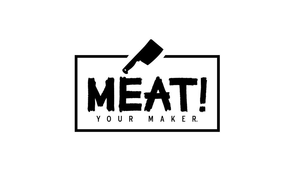 MEAT! Logo Sticker