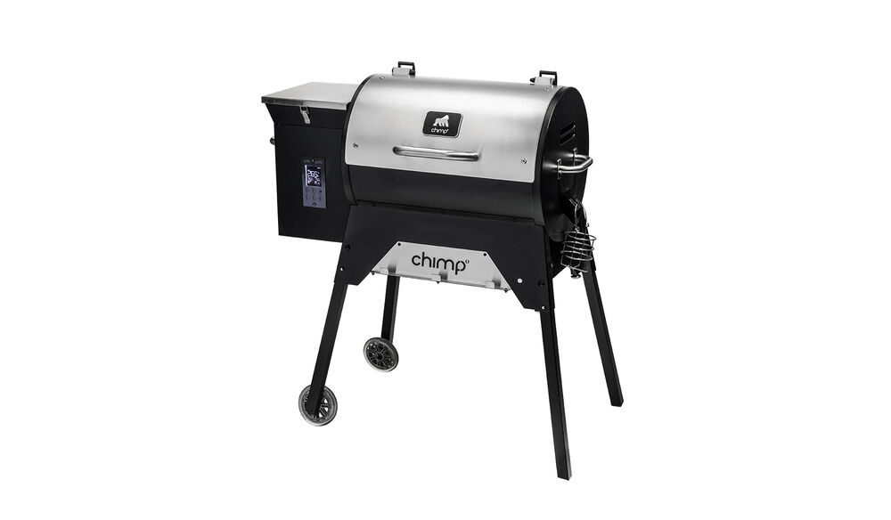 Grilla Chimp Pellet Grill + MEAT! .75 HP Grinder Bundle