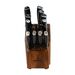 MEAT! Complete Kitchen Knife Set with Knife Block