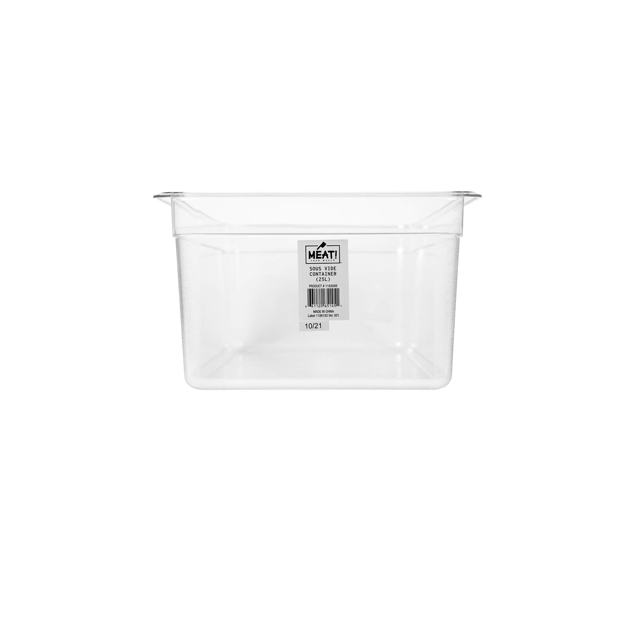 Sous Vide 10 Container/Lid (25L) | MEAT