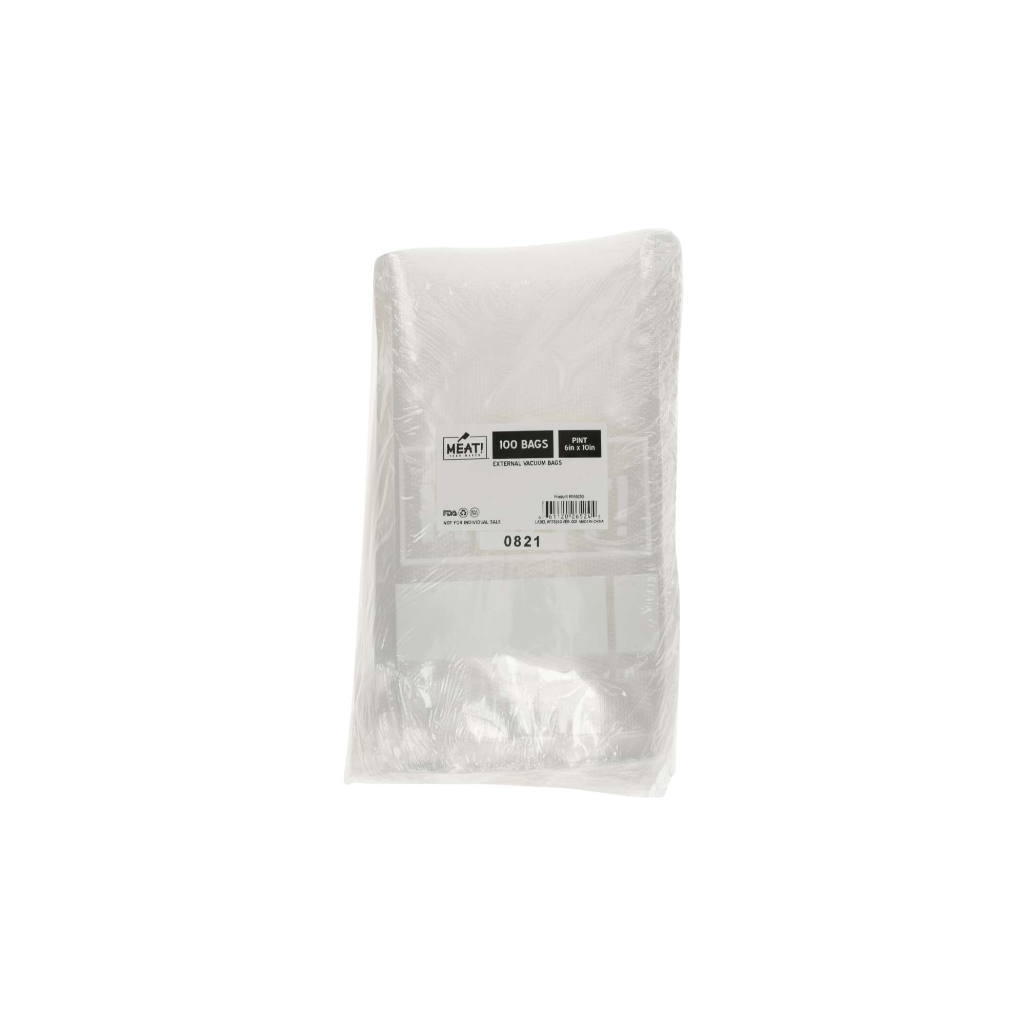 External Vacuum Bags - 100 Pack