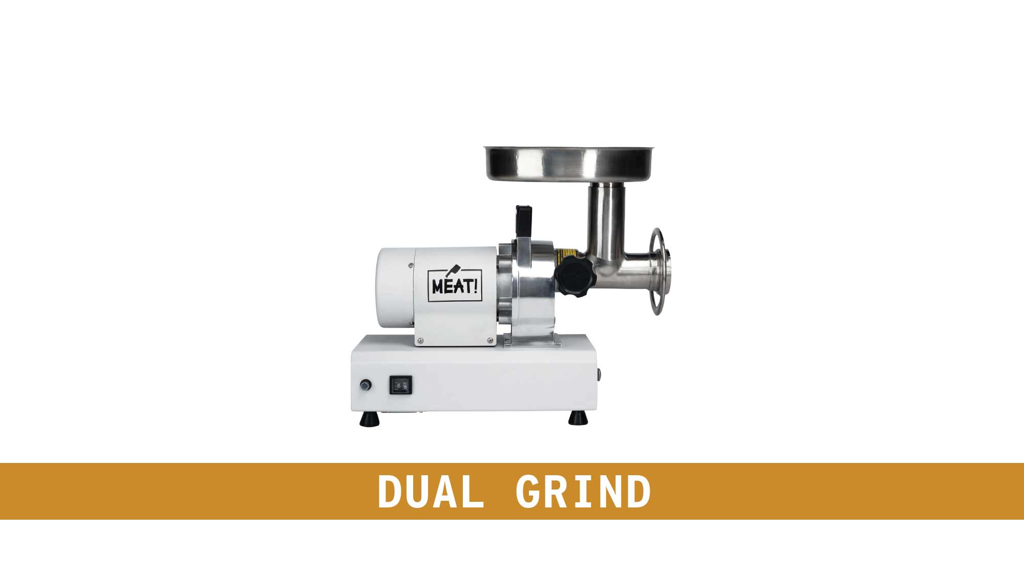 .5 HP Dual Grind Grinder (8) MEAT