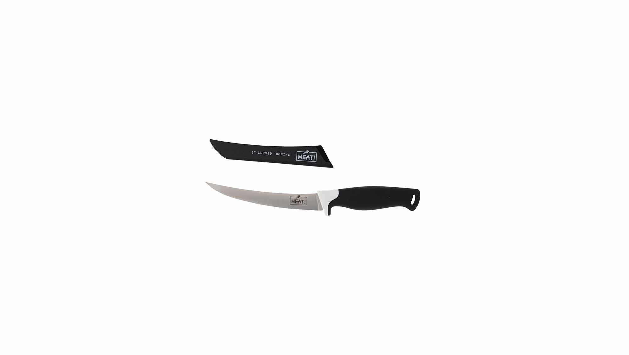 6" Curved Boning Butcher Knife | MEAT