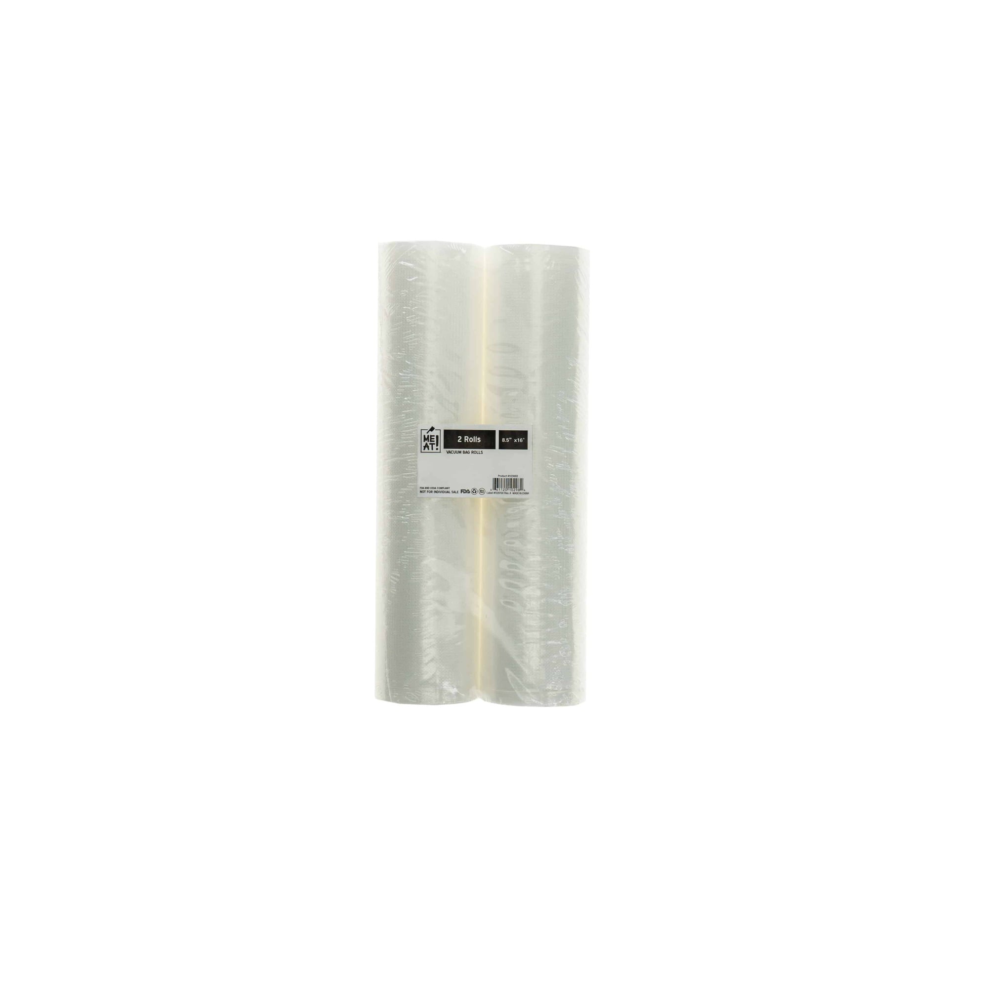 Vacuum Bag Roll | 2 Pack | Vacuum Sealer Rolls | MEAT